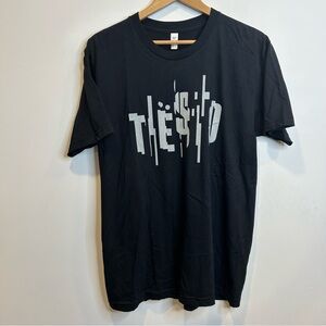 Tiesto Unisex Short Sleeve Tee Shirt Black American Apparel